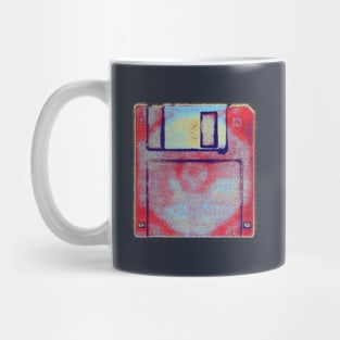 Floppy Disk, Posterized Mug